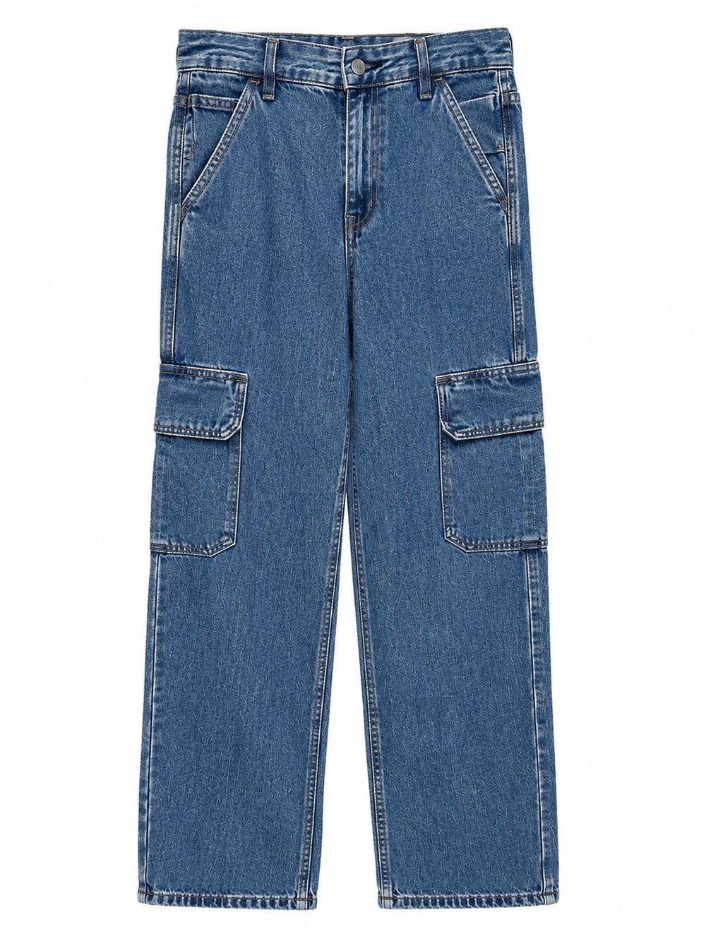 Levi's Indigo Denim Cargo Pants